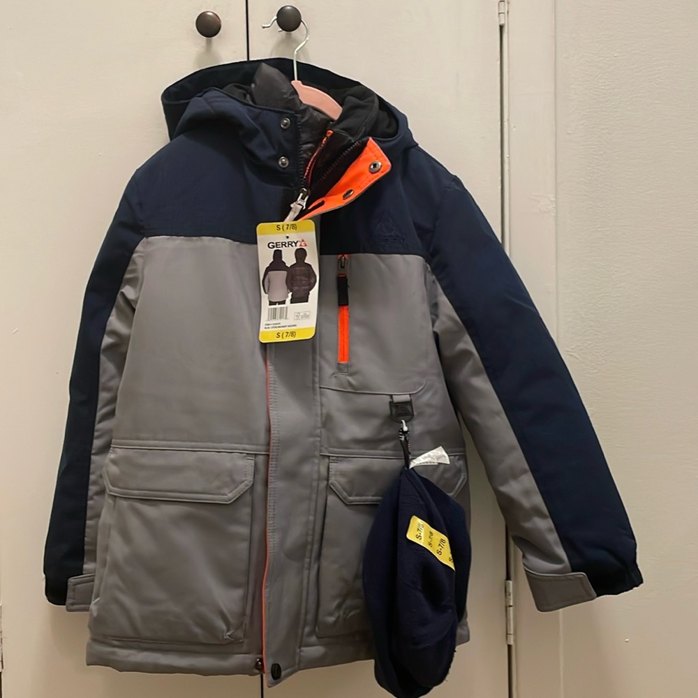 Winter jacket and hat